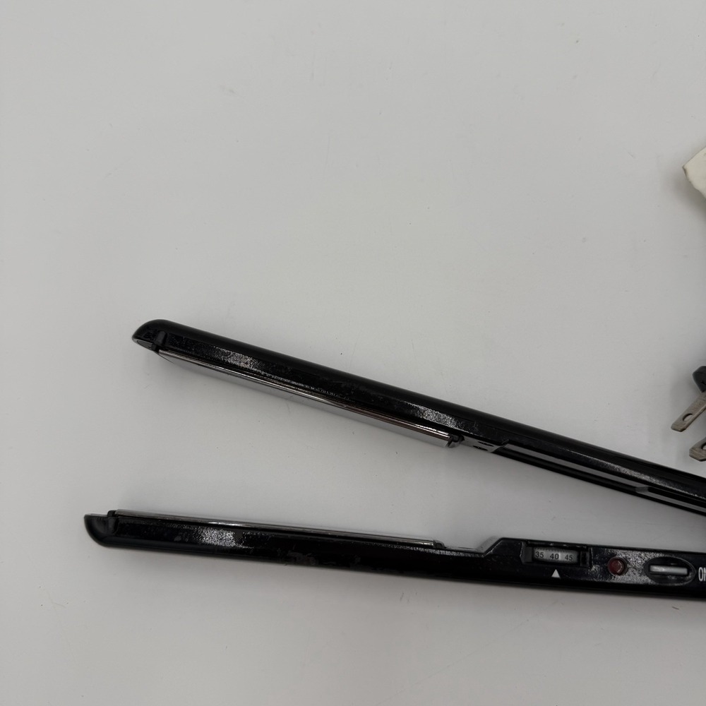BABYLISS PRO Nano Titanium Thin Black 1" Hair Straightener Flat Iron 450F - Picture 6 of 9
